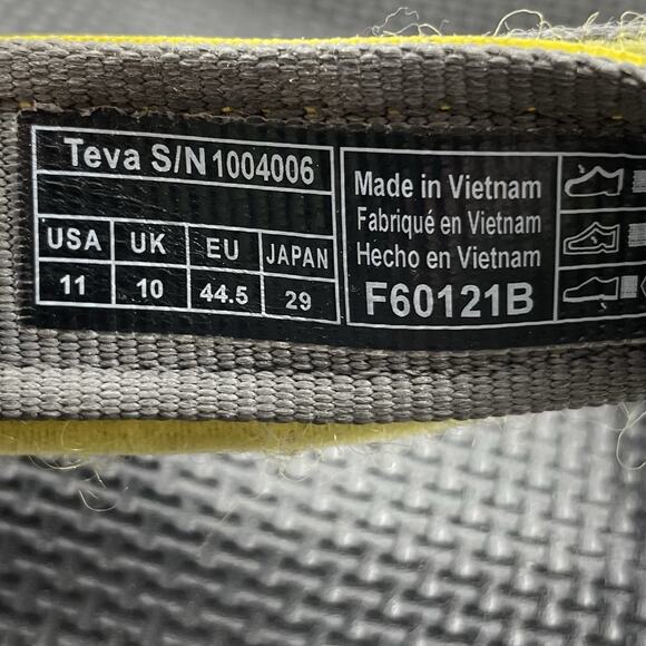 Teva Universal Original Active Sandals Mens Size 11 Gray Strappy Hiking Water - Picture 9 of 9